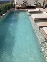 Seasonal outdoor pool