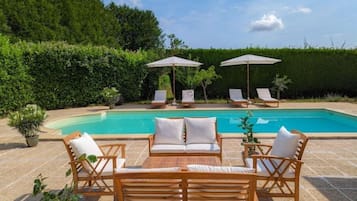 AuĂenpool, beheizter Pool