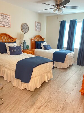 4 bedrooms, iron/ironing board, travel crib, free WiFi