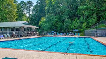 Indoor pool, a heated pool