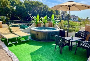 Idromassaggio all'aperto