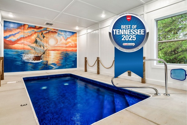 Enjoy your own private indoor pool. Heated to 85 degrees year round.