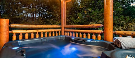Bain à remous extérieur