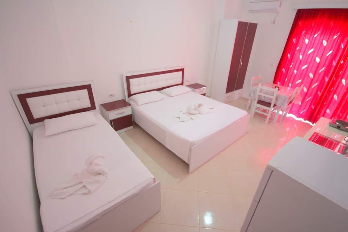 Comfort Triple Room, Balcony, Partial Sea View | 1 bedroom, premium bedding, memory foam beds, individually decorated
