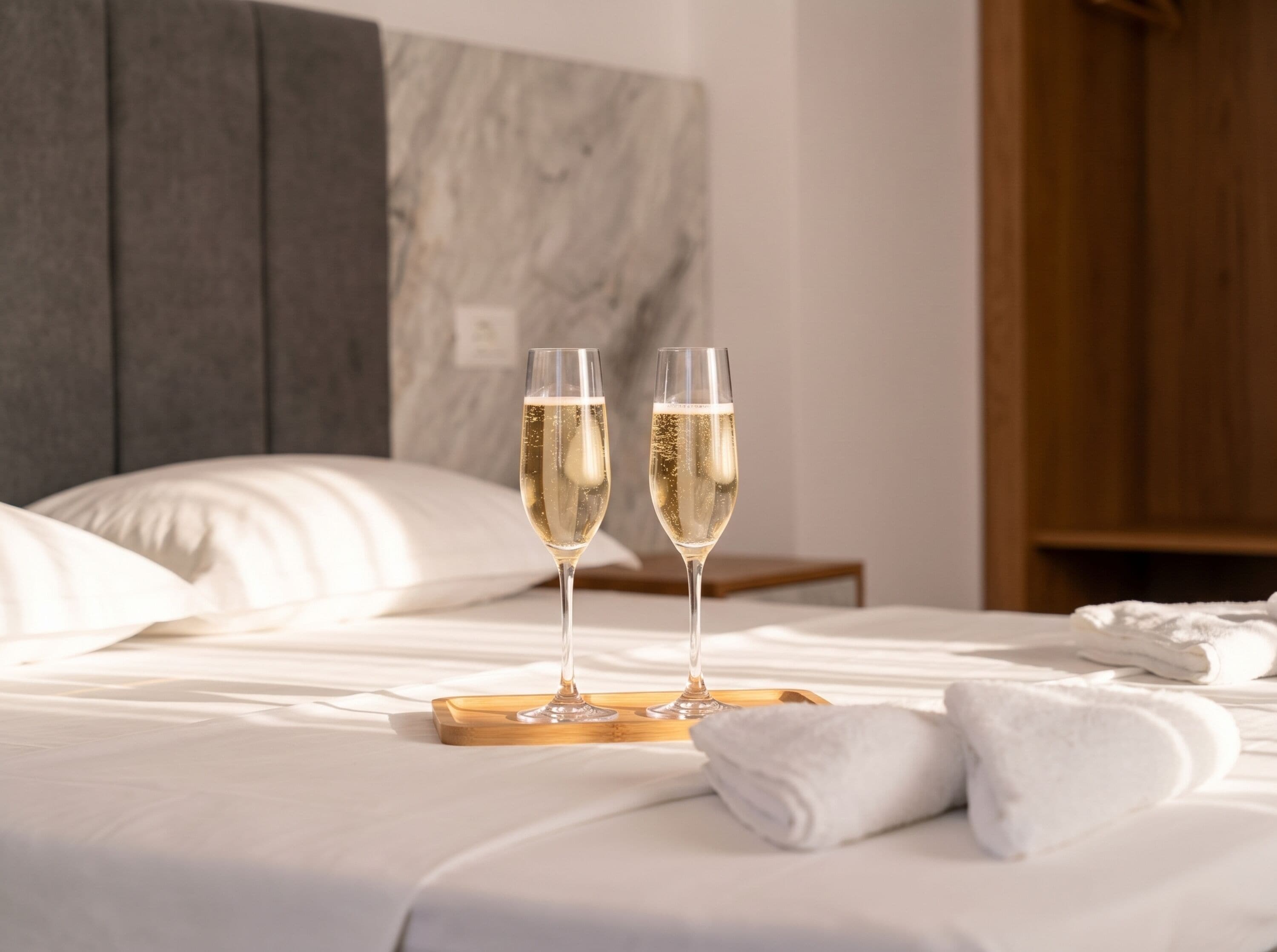 أغطية فراش متميزة وأسرّة بإسفنج يتكيف مع شكل الجسم