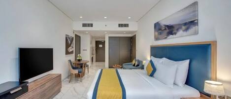 1 chambre, fer et planche à repasser, Wi-Fi, draps fournis