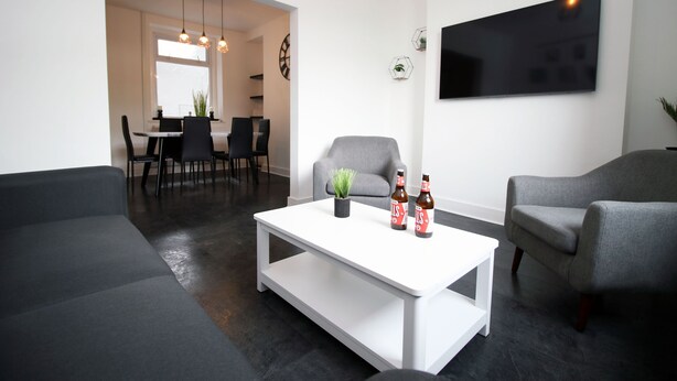 Basic House | Living area - Glasbrook View by by TŷSA (Mountain Ash)