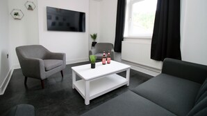 Basic House | Living area - Glasbrook View by by TŷSA (Mountain Ash)