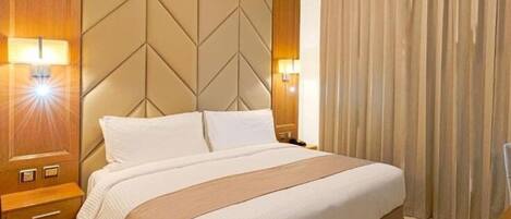 1 makuuhuone, silitysrauta/-lauta, Wi-Fi, vuodevaatteet