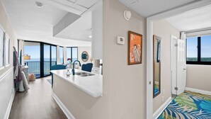 Condo, 1 Bedroom, Beachfront (1011 W) | 1 bedroom, premium bedding, free WiFi, bed sheets - Sunbird Beach Resort by Book That Condo (Panama City Beach)