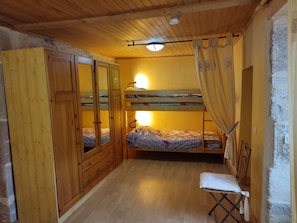 1 bedroom, iron/ironing board, travel crib, free WiFi