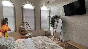 2 chambres, fer et planche à repasser, accès Internet, draps fournis