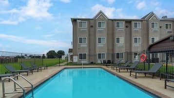 Seasonal outdoor pool