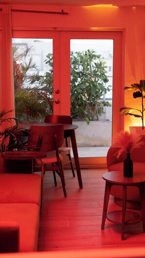 Smart TV, books, stereo, computer monitors