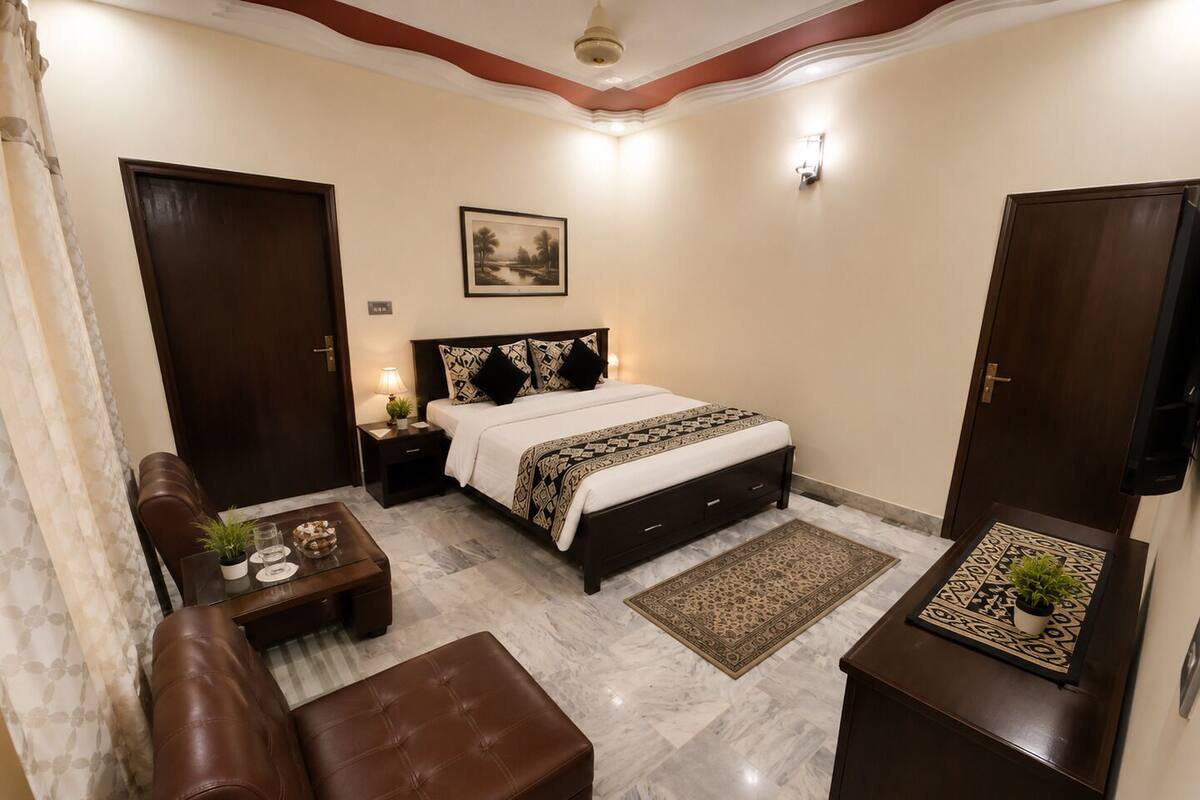 Suite ejecutiva, 2 habitaciones | Wifi gratis y ropa de cama
