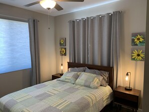 3 chambres, coffres-forts dans les chambres, bureau