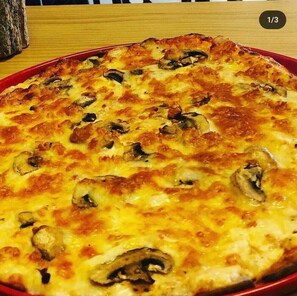 2 restauranter, frokost serveres