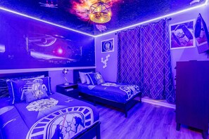 5 bedrooms, iron/ironing board, travel crib, WiFi