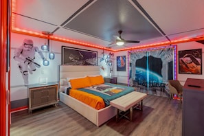 5 bedrooms, iron/ironing board, travel crib, WiFi
