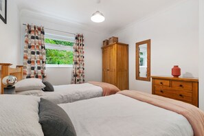 2 bedrooms, iron/ironing board, travel crib, free WiFi