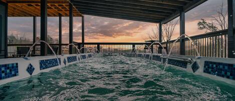 Baignoire à remous extérieure