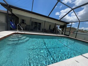 Piscine chauffée