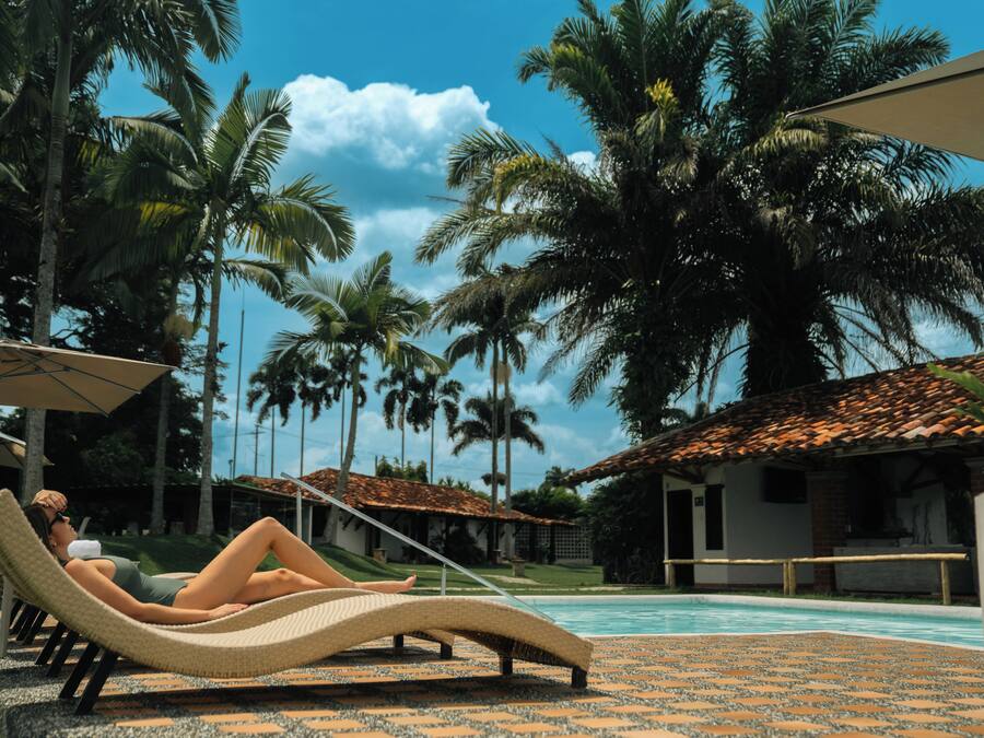 Outdoor pool