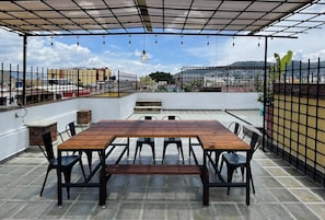 Terrace/patio - Hostal Nordés (Oaxaca)