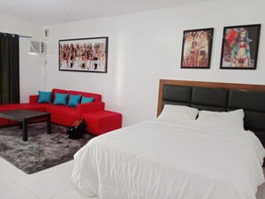 Habitación panorámica | 1 habitación, ropa de cama de alta calidad y camas con pillow-top 