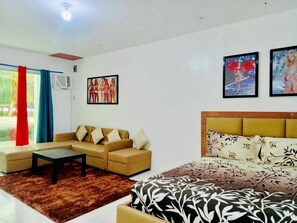 1 sovrum, sängtillbehör av högsta kvalitet och bäddmadrasser