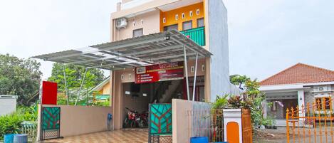 Façade de lâhĂ©bergement