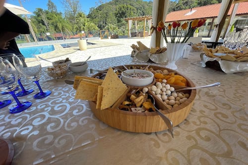 Poolside bar