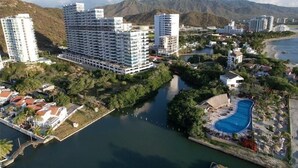 Aerial view - Apartamento en Samaria Club de Playa (Santa Marta)