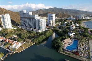 Aerial view - Apartamento en Samaria Club de Playa (Santa Marta)