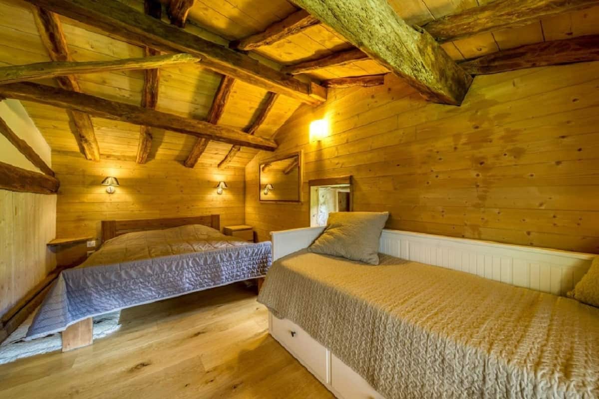 2 soveværelser, premium-sengetøj, Select Comfort-senge