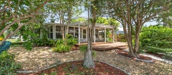 Long-Term Discount!Unique 3BR canal home, Private Dock, Boat Lift, Deck!