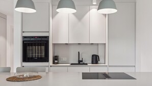 Private kitchen - 4 bedroom stunning apartment in Tossens (Tossens)