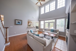Living area - Entire House Rental Charlotte, NC (Pineville)