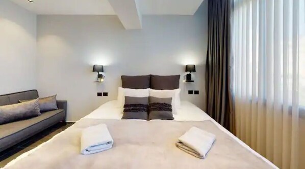 1 Schlafzimmer, Bügeleisen/Bügelbrett, WLAN, Bettwäsche