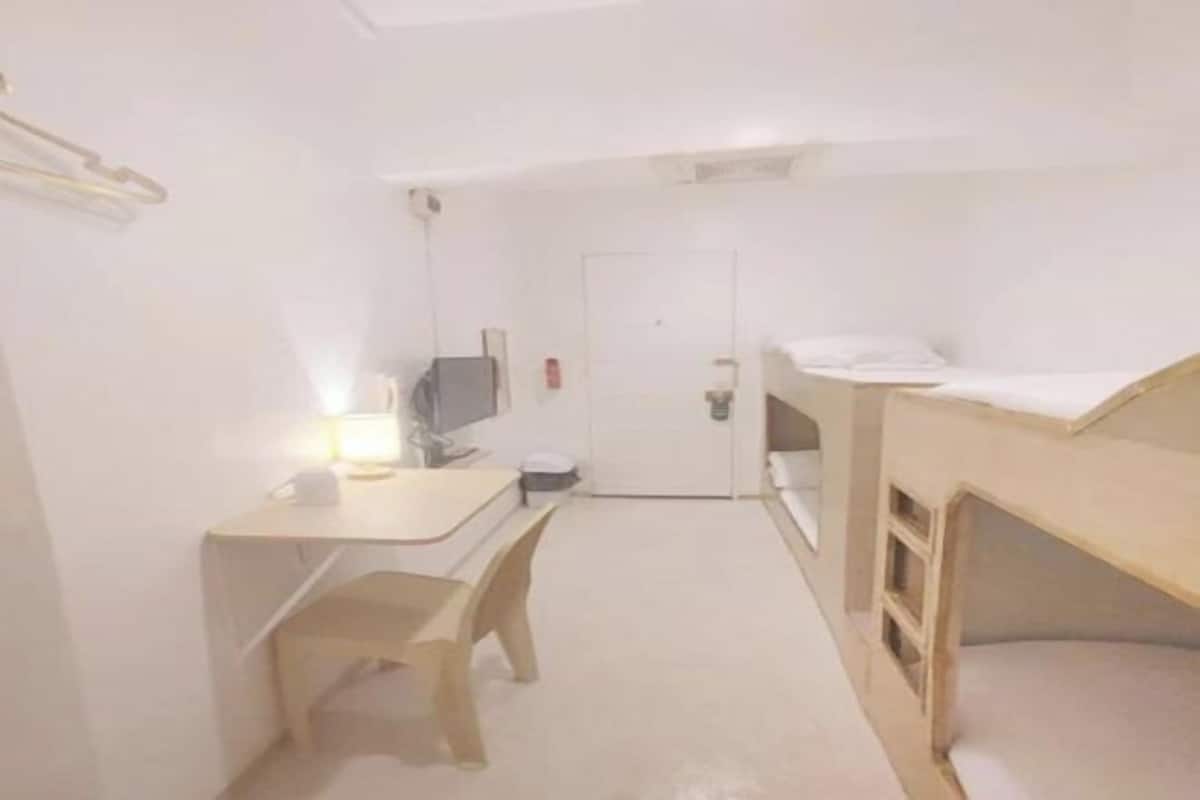1 bedroom, desk, soundproofing, iron/ironing board