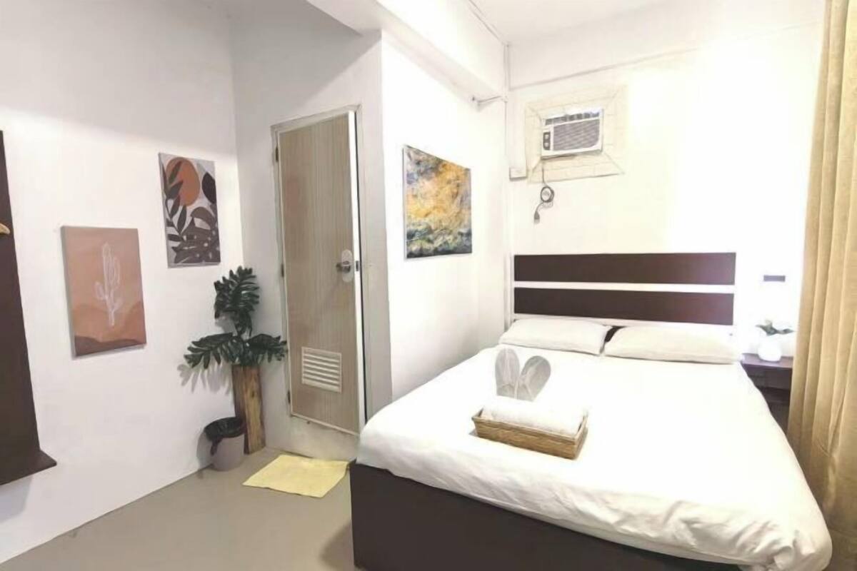 1 bedroom, desk, soundproofing, iron/ironing board