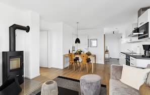TV, fireplace - Amazing apartment in Winterberg with sauna (Winterberg)