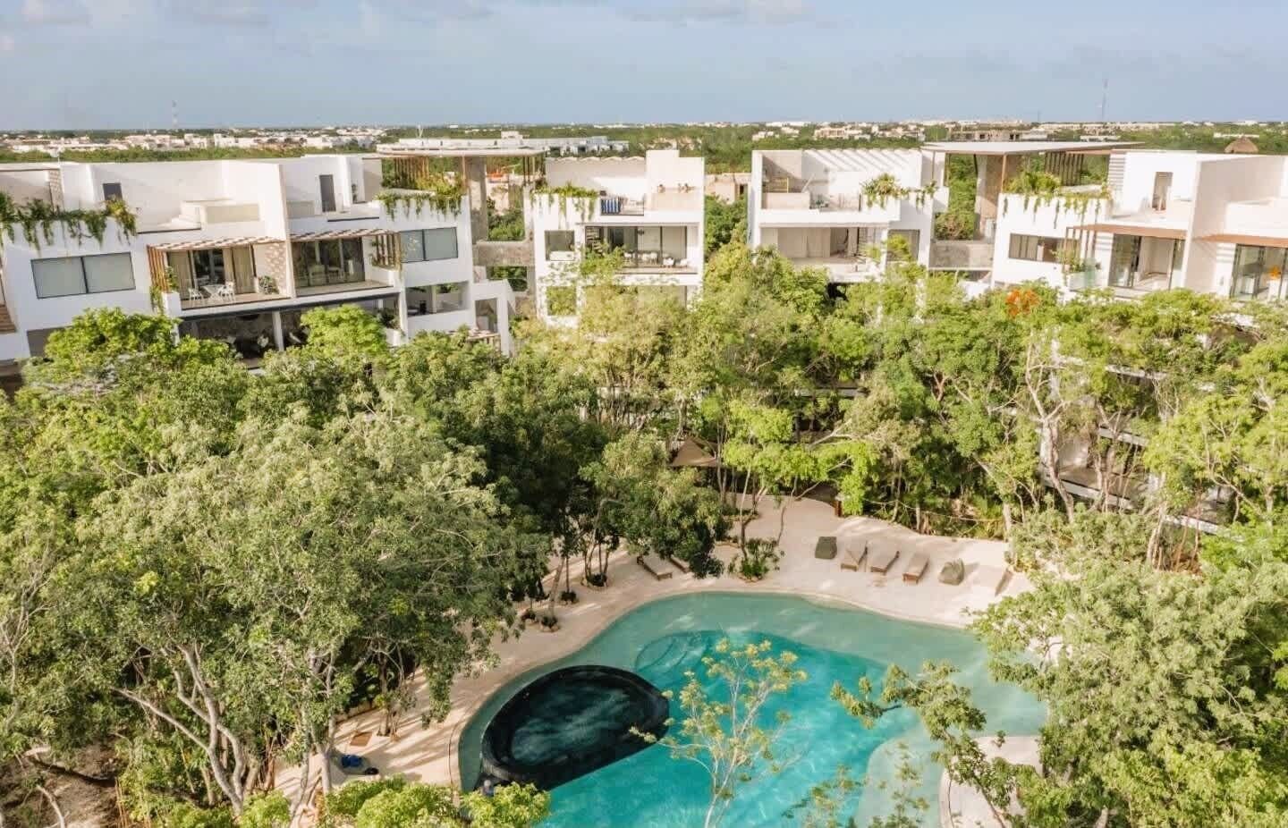 Alberca al aire libre 