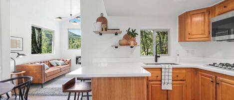 Réfrigérateur, plaque de cuisson