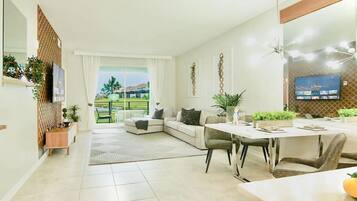 TV connectée, table de tennis de table