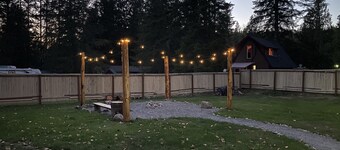 Full hook-up RV tent site in Paradise Estates