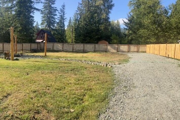Panoramic view of our site