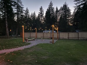 Overnattingsstedets uteområder