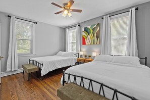 Apartment, Multiple Beds, Fireplace, City View | 3 bedrooms, individually decorated, individually furnished, free WiFi