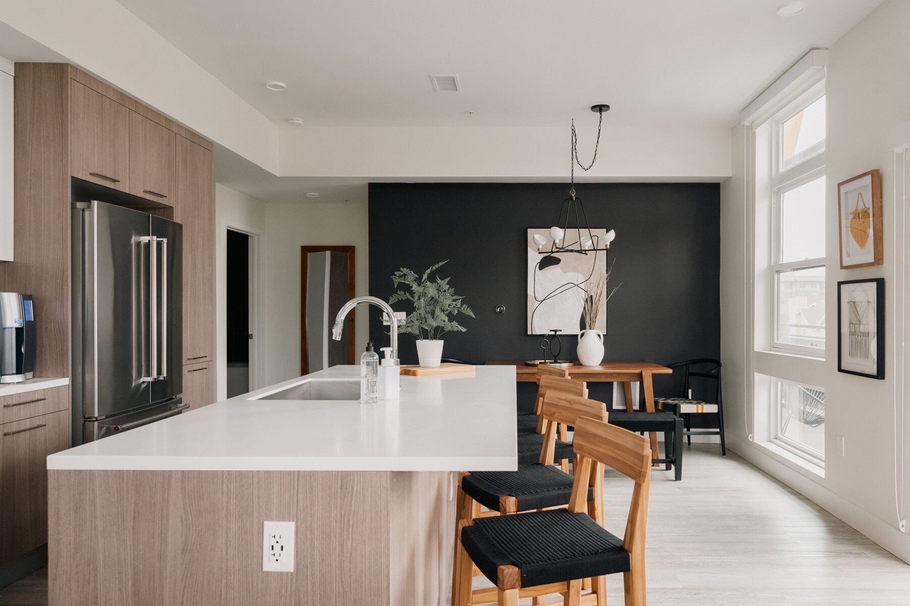 Leilighet, flere senger, kjøkken (unit 204) | Eget kjøkken | Spisebord